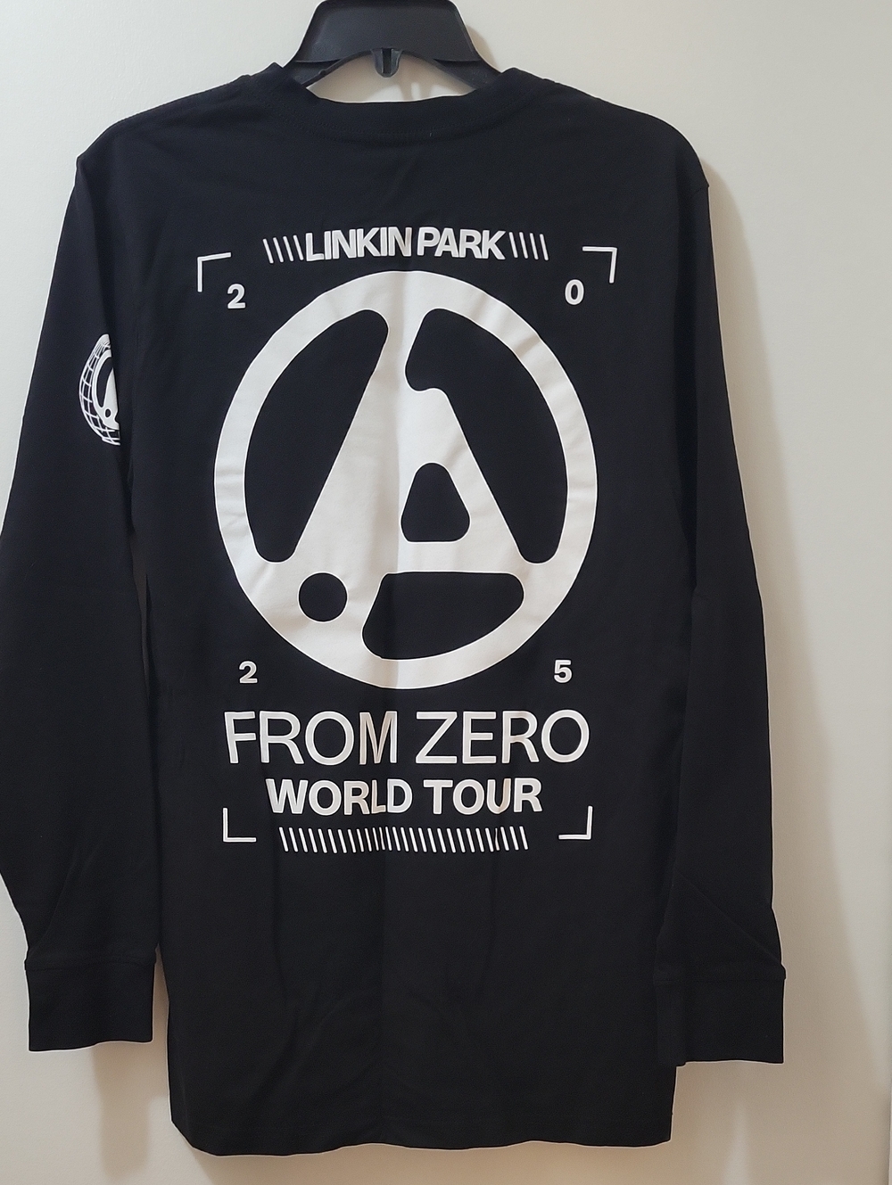 Official LINKIN PARK 'From Zero' Black Long-Sleeve Tour Shirt